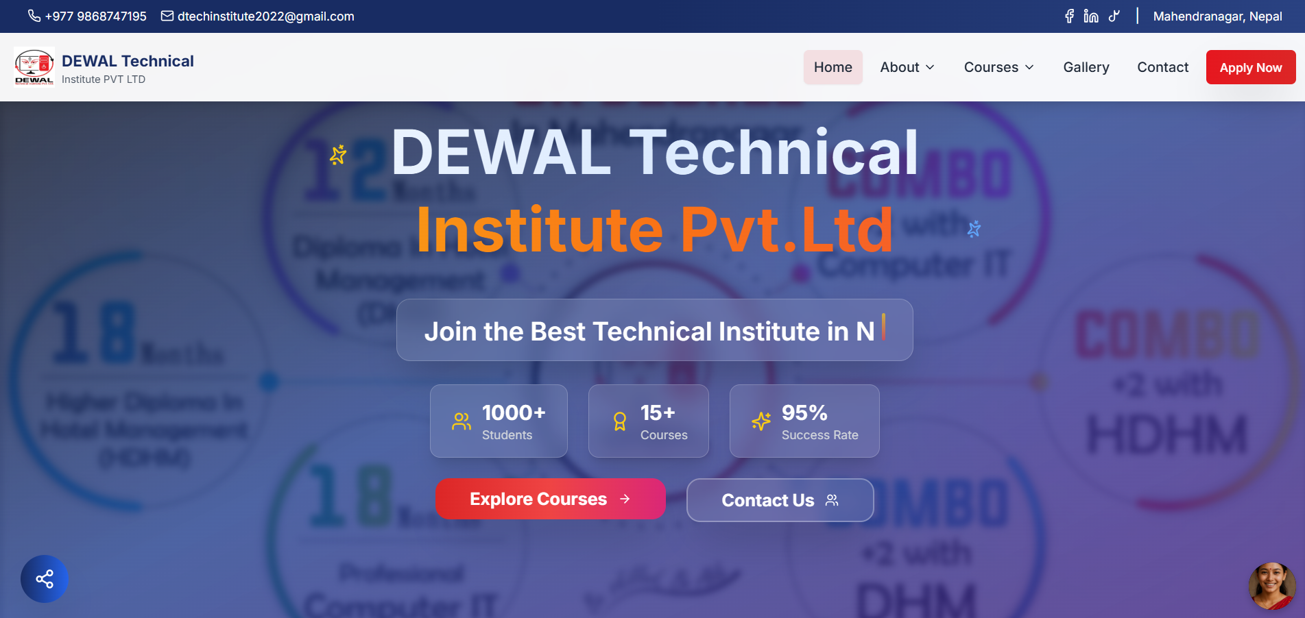 Dewal School of Hotel Management
